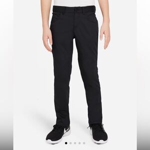 NEW Boys' Black 5-Pocket Nike Golf Pants